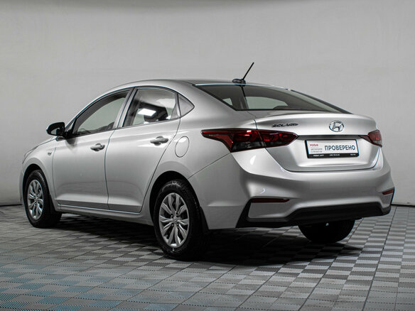2018 Hyundai Solaris II, серебристый - вид 6