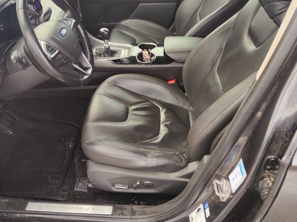 2015 Ford Mondeo V, серый, 1300000 рублей - вид 4