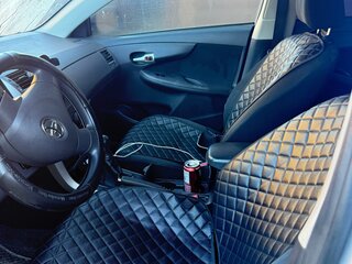 2007 Toyota Corolla X (E140, E150), серебристый, 590000 рублей, вид 3