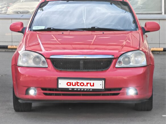 2007 Chevrolet Lacetti I, красный, 365000 рублей - вид 1