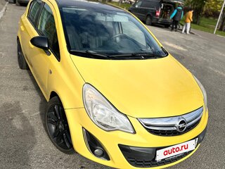 2012 Opel Corsa D Рестайлинг II, жёлтый, 650000 рублей, вид 4
