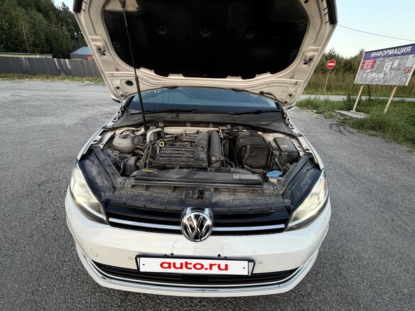 2014 Volkswagen Golf VII, белый, 1150000 рублей - вид 22