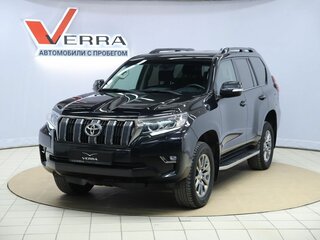 2018 Toyota Land Cruiser Prado 150 Series Рестайлинг 2, чёрный, 5250000 рублей, вид 1