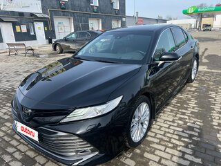 2021 Toyota Camry VIII (XV70), чёрный, 2800000 рублей, вид 4