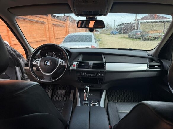 2009 BMW X5 30d II (E70), серебристый, 1850000 рублей - вид 6