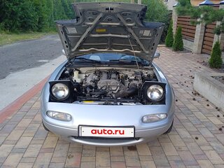 1990 Mazda MX-5 I (NA), серебристый, 1400000 рублей, вид 3