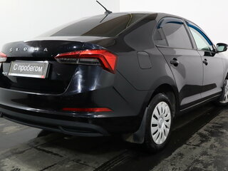 2021 Skoda Rapid II, чёрный, 1299000 рублей, вид 4