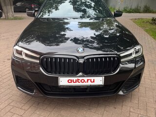2020 BMW 5 серии 530d xDrive VII (G30/G31/G38) Рестайлинг, чёрный, 6900000 рублей, вид 2