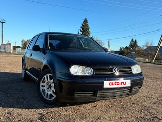 1999 Volkswagen Golf IV, чёрный, 280000 рублей, вид 1