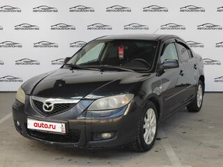 2007 Mazda 3 I (BK) Рестайлинг, чёрный, 249000 рублей, вид 1