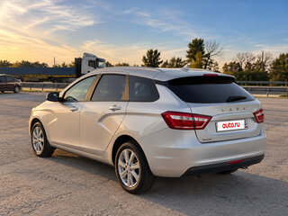 2022 Lada (ВАЗ) Vesta SW I, серебристый, 1200000 рублей, вид 4