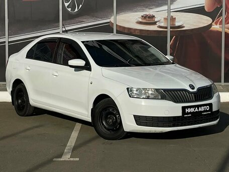 2017 Skoda Rapid I, белый, 820000 рублей, вид 4