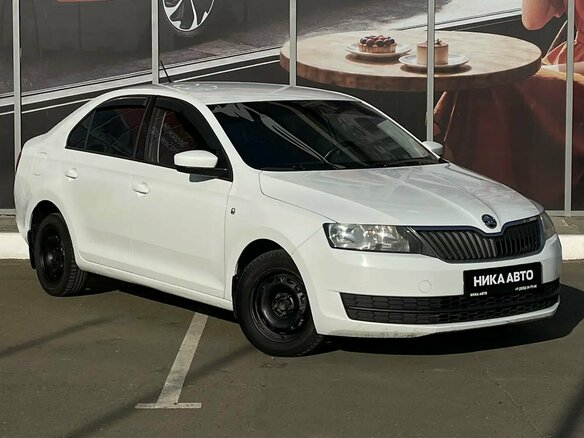 2017 Skoda Rapid I, белый, 870000 рублей - вид 3