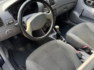 2008 Hyundai Accent ТагАЗ II, чёрный, 275000 рублей, вид 5
