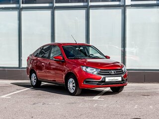 2020 Lada (ВАЗ) Granta I Рестайлинг, красный, 670000 рублей, вид 5