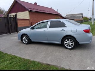 2007 Toyota Corolla X (E140, E150), голубой, 870000 рублей, вид 2