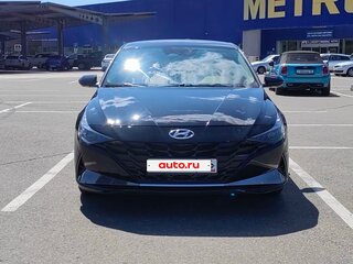 2020 Hyundai Elantra VII (CN7), чёрный, 1730000 рублей, вид 2
