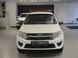 2014 Lada (ВАЗ) Granta I, белый, 377000 рублей, вид 2