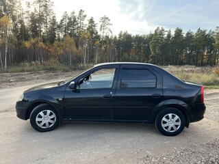 2011 Renault Logan I Рестайлинг, красный, 145000 рублей, вид 2