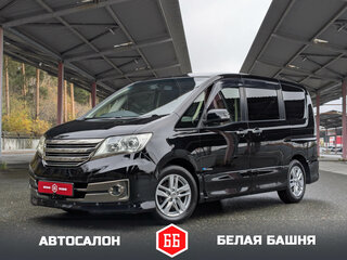 2012 Nissan Serena IV (C26), чёрный, 1279500 рублей, вид 1
