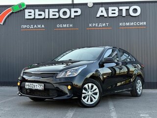 2017 Kia Rio IV, чёрный, 1380000 рублей, вид 1