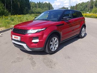 2012 Land Rover Range Rover Evoque 6-speed I, красный, 1850000 рублей, вид 1
