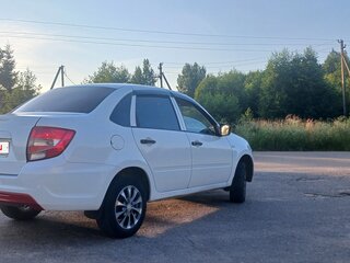 2021 Lada (ВАЗ) Granta I Рестайлинг, белый, 505000 рублей, вид 4