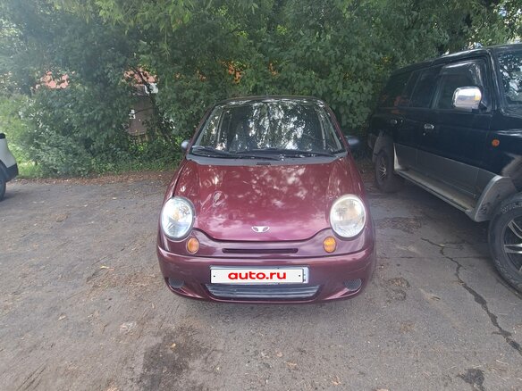 2008 Daewoo Matiz I Рестайлинг, красный - вид 2
