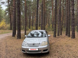 2004 Toyota Corolla IX (E120, E130), серебристый, 350000 рублей, вид 2