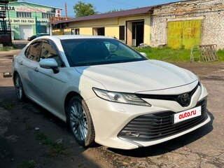 2019 Toyota Camry VIII (XV70), белый, 2750000 рублей, вид 2