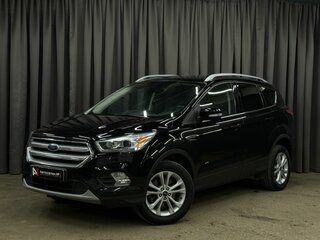 2016 Ford Kuga II Рестайлинг, чёрный, 1359888 рублей, вид 1