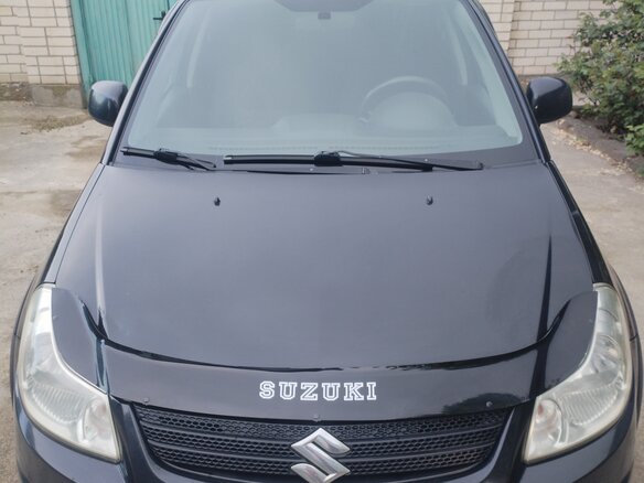 2008 Suzuki SX4 I (Classic), чёрный, 710000 рублей - вид 2