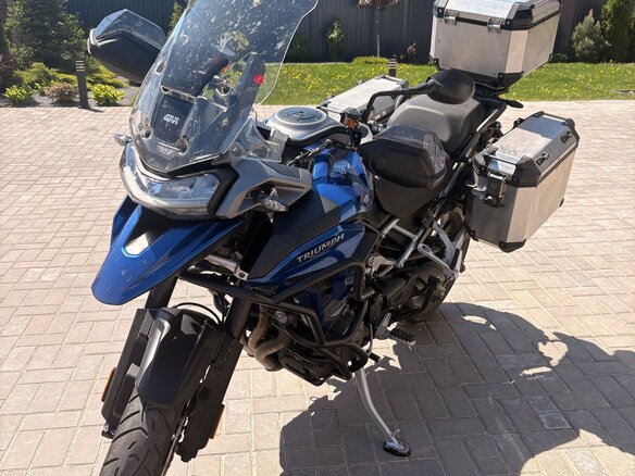 2022 Triumph Tiger 1200, синий, 1450000 рублей - вид 6