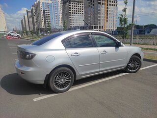2007 Mazda 3 I (BK) Рестайлинг, серебристый, 500000 рублей, вид 3