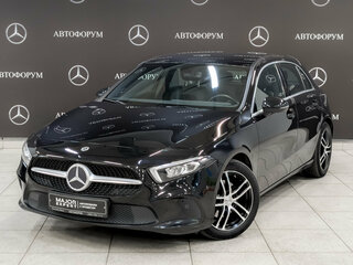 2019 Mercedes-Benz A-Класс 200 IV (W177), чёрный, 1895000 рублей, вид 1