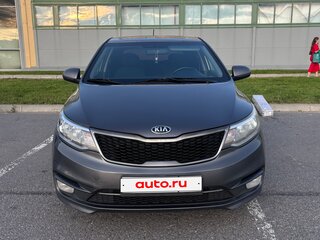 2015 Kia Rio III Рестайлинг, серый, 945000 рублей, вид 1