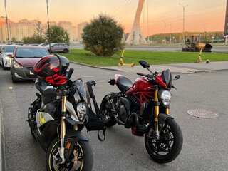 2018 Ducati Monster 1200, красный, 1250000 рублей, вид 2
