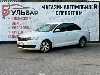 2017 Skoda Rapid I Рестайлинг, белый, 1148000 рублей, вид 3