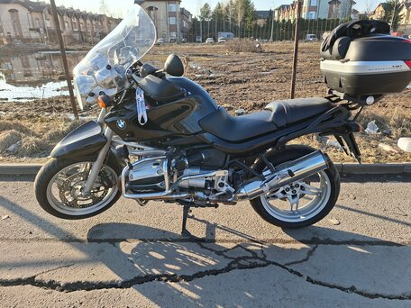 2002 BMW R 1150 R, чёрный, 400000 рублей, вид 3