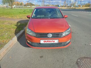 2016 Volkswagen Polo V Рестайлинг, оранжевый, 900000 рублей, вид 1