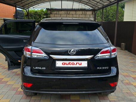 2012 Lexus RX 350 III Рестайлинг, чёрный, 1850000 рублей, вид 3