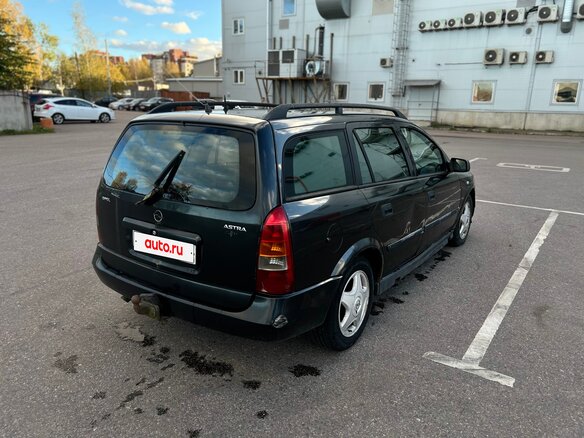 2000 Opel Astra G, чёрный, 140000 рублей - вид 4