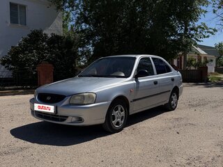 2007 Hyundai Accent ТагАЗ II, серебристый, 390000 рублей, вид 2