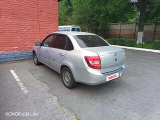 2013 Lada (ВАЗ) Granta I, серебристый, 320000 рублей, вид 3