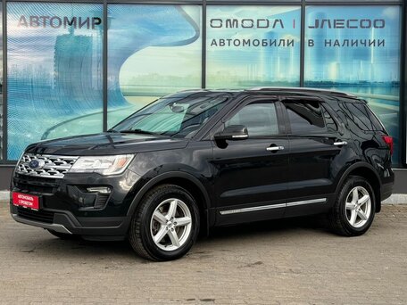 2019 Ford Explorer V Рестайлинг 2, чёрный, 3120000 рублей, вид 1