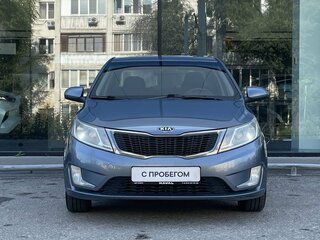 2012 Kia Rio 4-speed III, голубой, 877000 рублей, вид 2