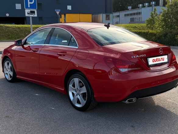 2014 Mercedes-Benz CLA 200 I (C117, X117), красный, 1500000 рублей - вид 7