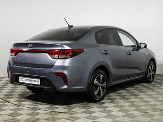 2017 Kia Rio IV, серый, 1129700 рублей, вид 5
