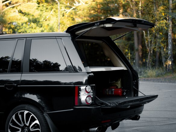 2005 Land Rover Range Rover III Рестайлинг, синий, 1590000 рублей - вид 5