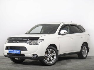 2013 Mitsubishi Outlander III, белый, 1499000 рублей, вид 2
